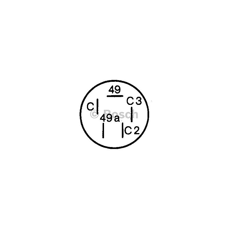 BOSCH 0336202001 Flasher