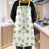 WCGXKO Herbs Kitchen Apron Botanical Gift Farmhouse Kitchen Gift Herbalist