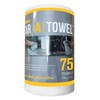 Eurow Microfiber Tear-A-Towel Cloth Roll, Reusable Paper Towel Alternative, Washable