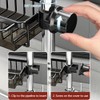 Kitchen Sink Faucet Organizer, Sponge Holder for Kitchen Sink with