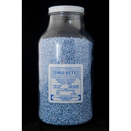 DRIERITE, 8 Mesh, Indicating Desiccant (Sold by Each - 5lb Bottle)
