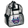 R and R Imports NASCAR #48 Alex Bowman Clear Backpack-NASCAR