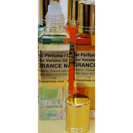 Hayward Enterprises Brand Perfume Oil Comparable to AQUA DIVINA for women, Fragrance Rendition, Perfume Oil, Eau de Parfum, Scented Oil, 1 oz. (30ml) Tall Glass Roll on