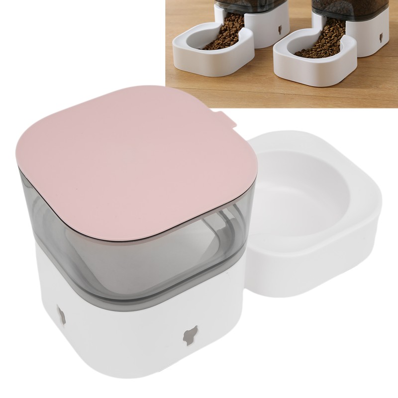 Pet Water Dispenser Automatic Self Dispensing Dog Food and Water