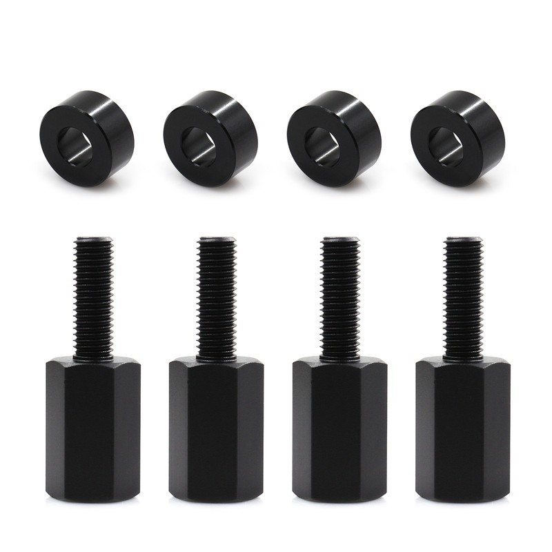 4pcs Seat Riser 1.5inch 2.0inch with Pad Replacement for Maverick
