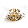Berk - Inner Worlds 8 cm Incense Brass Ghee Lamp