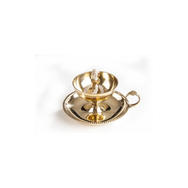 Berk - Inner Worlds 8 cm Incense Brass Ghee Lamp