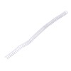 100Pcs Spiral Binding Coils Plastic Dia 9.5mm 3/8in 48 Teeth