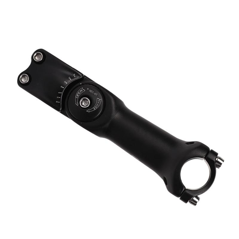 Bicycle Stem Adjustable 60 Riser 130mm 25.4mm Handlebar Stem for
