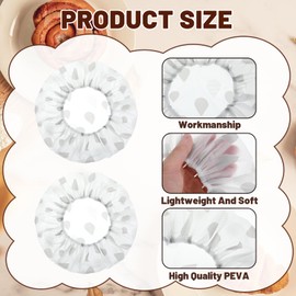 Nogeqi 2 Stück Abdeckhauben Für Lebensmittel, Gärfolie Brot Gärkorb Zum Abdecken, Haube Gärkörbchen Reusable Bowl Covers Abdeckhaube Brotteig Für Schüsseln Wiederverwendbare 25x25 cm (Grau)