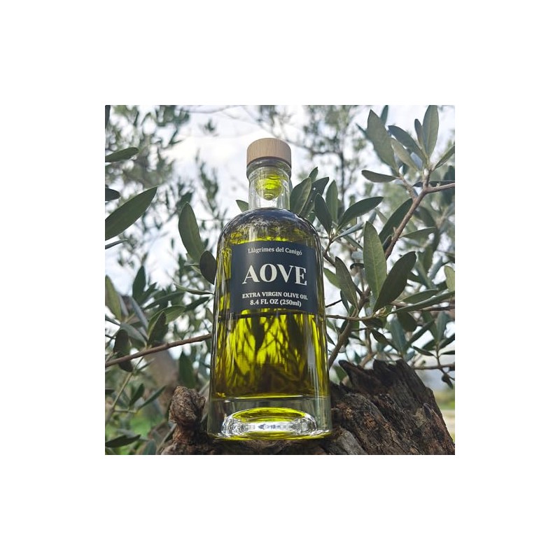 Llagrimes del Canigo. EVOO. Extra Virgin Olive Oil. 250ml (8.45oz).