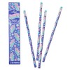 Smiggle Pencils x 4 Pack Scented Wooden With Eraser Top