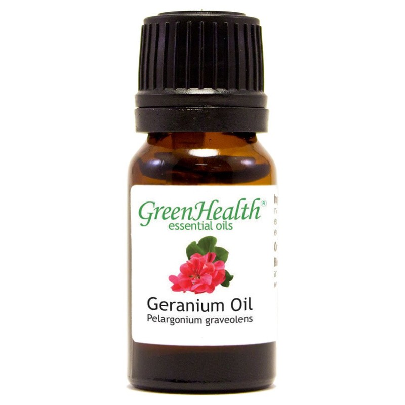 100% Pure Essential Oil- Geranium 10ml by Greenals