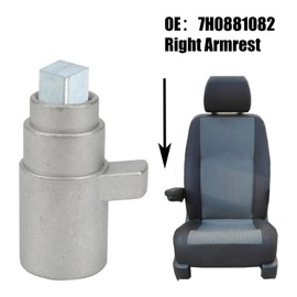 Armrest Repair Kit Compatible with VW Transporter V T5 VI T6, Armrest Repair Socket Metal Left Right for T5 T6 Caravelle Multivan (Right)