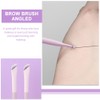 SEWACC 4pcs Eyeliner Brush Fine Angled Eye Liner Brush Angled