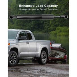 PNYZIK 2 Pcs Truck Tailgate Assist Shock Strut Damper, Fit for Toyota Tundra 2007-2021, Black, Rear Tailgate Lift Support