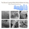 500-miles Cupping Therapy Sets 7Pcs Silicone Anti Cellulite Cup Vacuum
