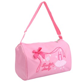 Tibapla Waterproof Lightweight Ballet Dance Bag for Girls, Pink Ballet Bag, Princess Handbag Shoulder Cross-body Bag for Ballerina Dancer Ballet Gymnastics Yoga Gym Exercise