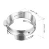 54mm Hands Free Dosing Funnel Stainless Steel Coffee Powder Dosing