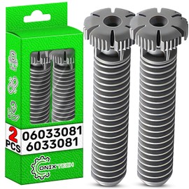 ONIX TECH Set of 2 Dishwasher Feet 6033081 06033081 for Miele