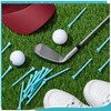 Jenaai 200 Pcs Golf Tees Bamboo Golf Tees Professional Golf