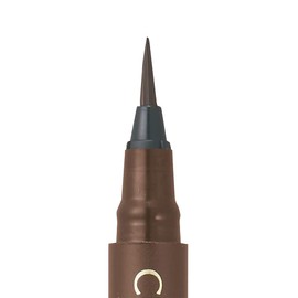Cezanne Extra Fine Eyeliner EX 20 Brown 0.48ml Liquid Eyeliner Waterproof Moisture Proof Highly Pigmented
