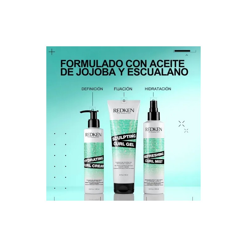 REDKEN Sculpting Curl Gel Moldeadora De Rizos 250ml