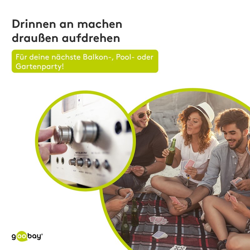 Wentronic 50025-GB 1.5m Audio Video Cable 2 x RCA Plug