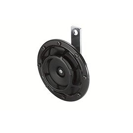 Hella 003399071 Supertone - Bocina de tono alto con rejilla protectora negra, un solo bocino