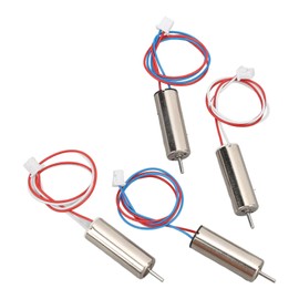 Drone Motor, 4pcs 7x20mm Lightweight Aluminum Alloy Mini Motors Coreless Motor with Gears for RC Drones Quadcopters