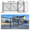 Mini Cantilever Gate Rollers – Durable Cast Steel Rolling Hardware