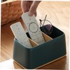 Ciieeo 2pcs Desktop Storage Box Multi-compartment Organizer for Sundries Stylish