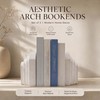 Brillantreal Decorative Resin Bookends, 5LB Heavy Bookends Set of 2