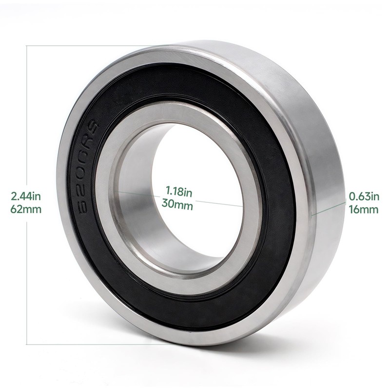 （6 Pack） for 037-6023-00 037-6015-00 Deck Blade Spindle Bearing Rebuild