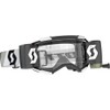 Scott Fury WFS MX Goggle Cross/MTB Glasses Black/White/Clear Works