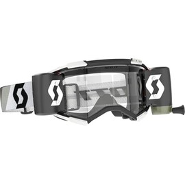 Scott Fury WFS MX Goggle Cross/MTB Glasses Black/White/Clear Works