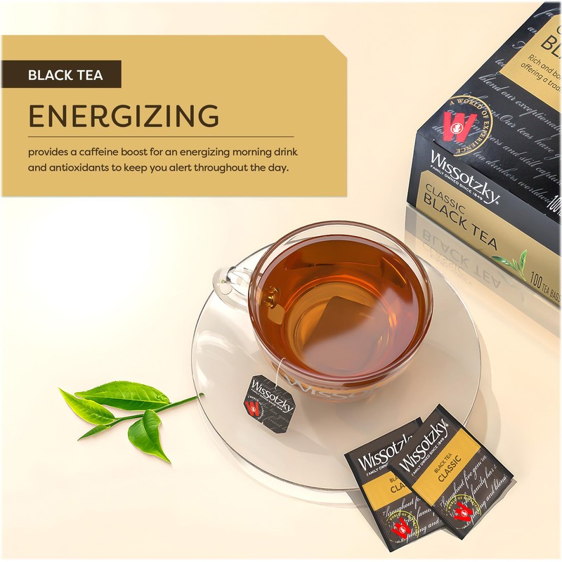 Wissotzky Classic Black Tea (2 Pack - 200 Tea Bags)