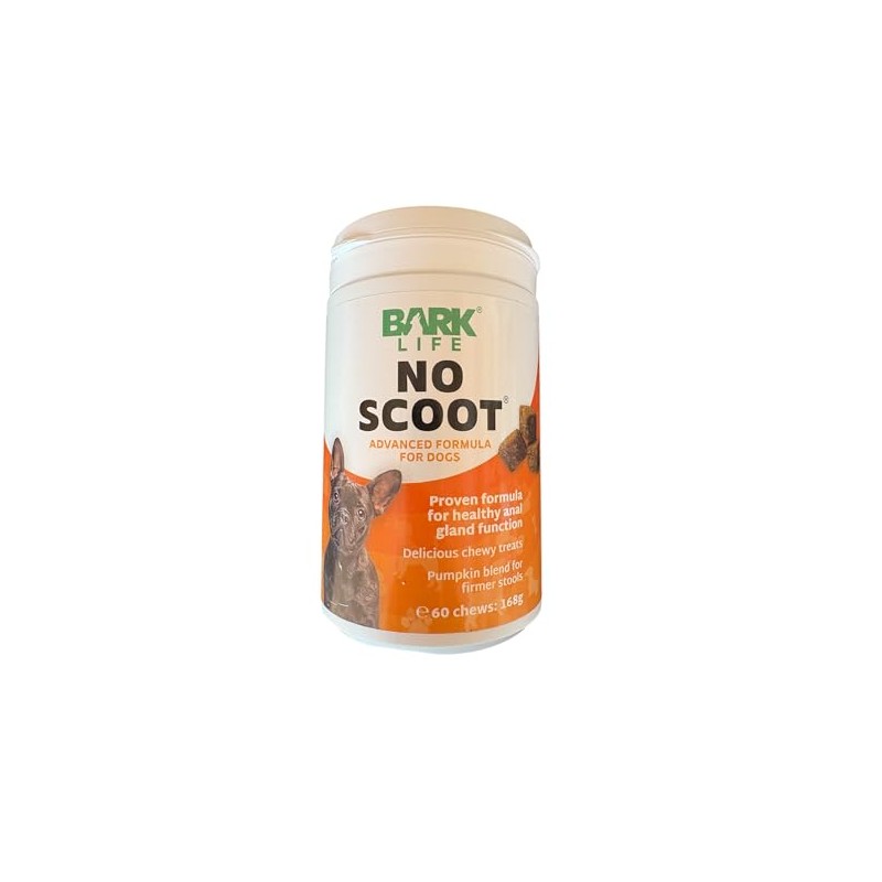 Bark Life No Scoot Soft Chews Supplement, Natural Formula with