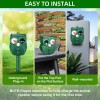 Unbranded Upgraded Solar Animal Repeller 2PCS: Ultrasonic – Birds, Cats,