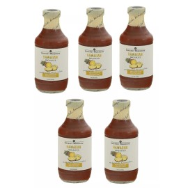 Gourmet Warehouse Hawaiian BBQ Sauce, 16 oz (Pack of 5) – Sweet Tangy Pineapple