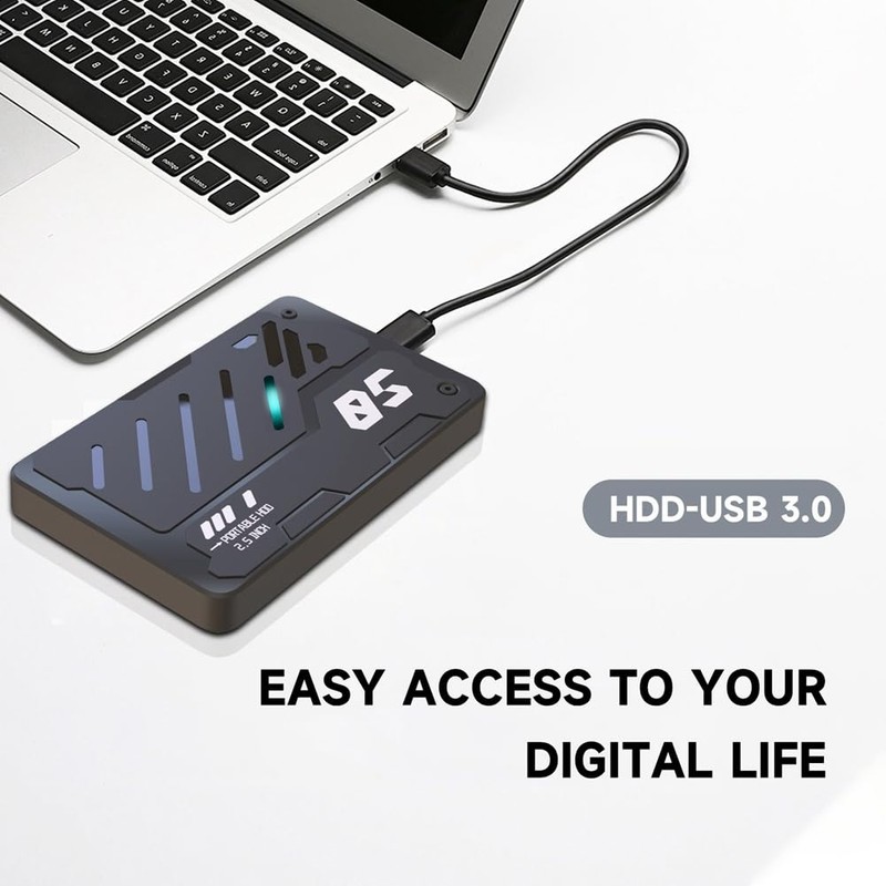 Snblzhef 2.5-Inch Portable External USB3.0 HDD 2.5 Inch Storage Disk