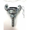Unbranded 1/2" BARBED UNIVERSAL COUPLER FITTING WATER COUPLER ZINC W/