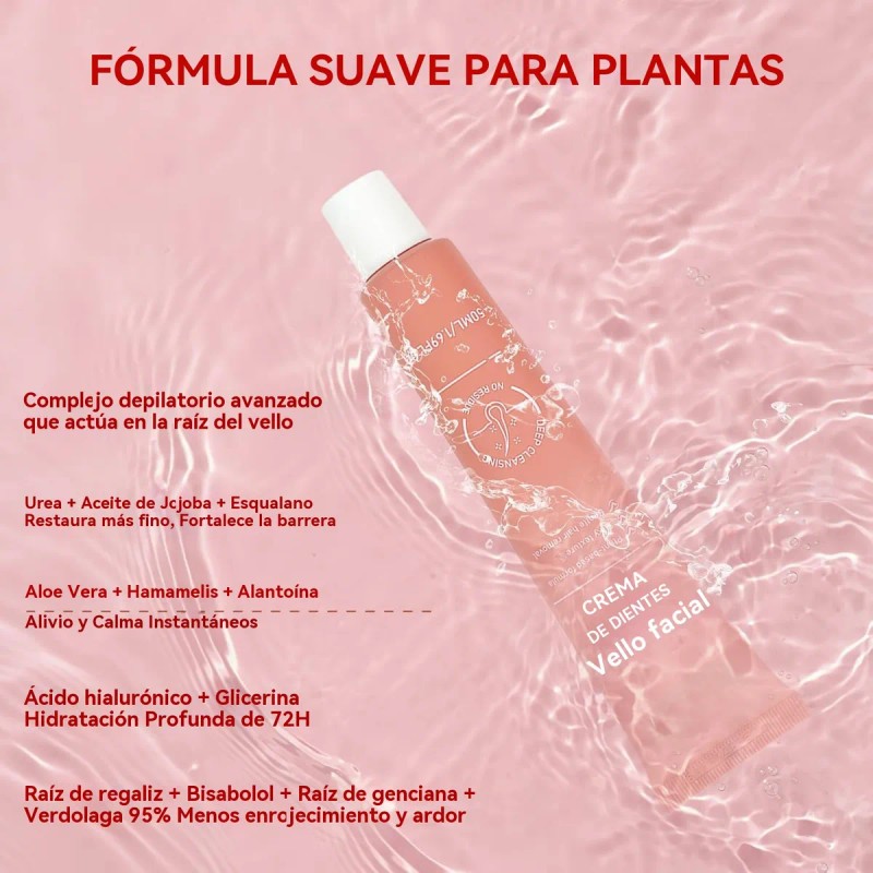 Crema Depilatoria Corporal Para Mujeres Suave Y No Irritante