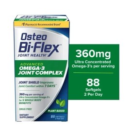 Osteo Bi-Flex Advanced Omega-3 Joint Complex Supplement, 88ct ( 360 mg )