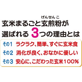 Gluten Free Roasted Brown Rice Flour, Whole Brown Rice Powder (Gensenko) (17.6 oz (500 g) Single Item)