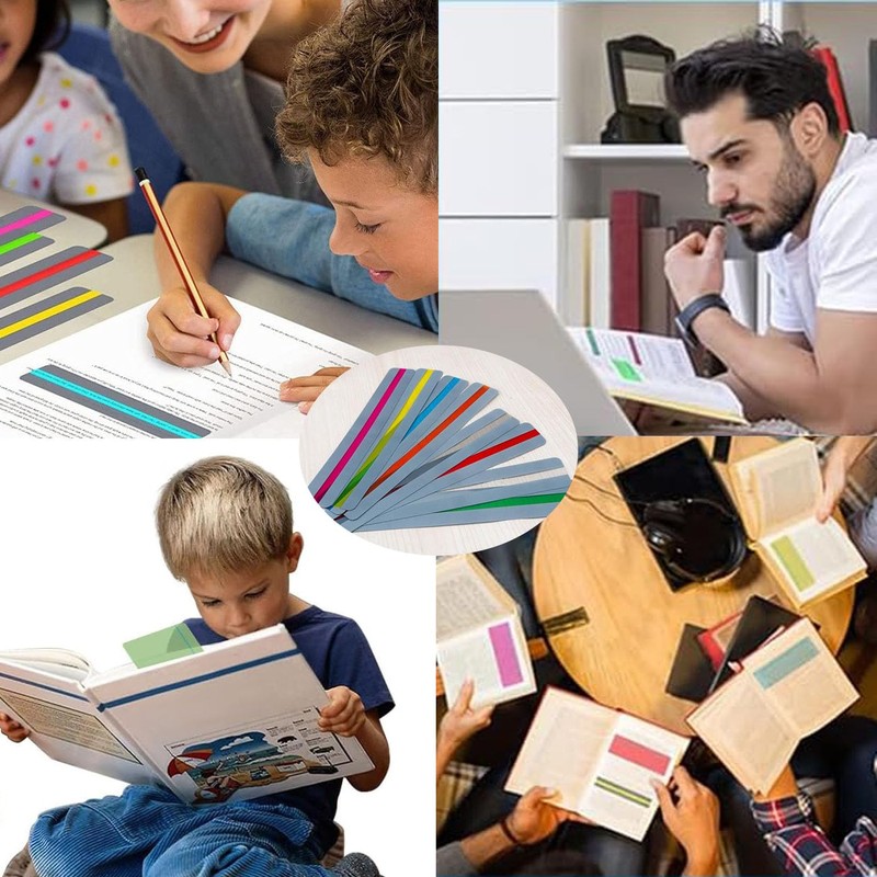 Mirhua Reading Guide Bookmark Reading Ruler Reading Aid Reading Tracker