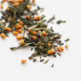 Teapro Japanese Genmaicha Green Tea, 100g | Gyokuro with Popped Rice Loose Leaf Tea Blend | Gen Mai Cha Green Tea | Supreme Japanese Green Tea