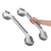 TAILI Suction Grab Rail for Bathroom,110kg,43cm,NoDrill,Elderly,Grey,2pcs