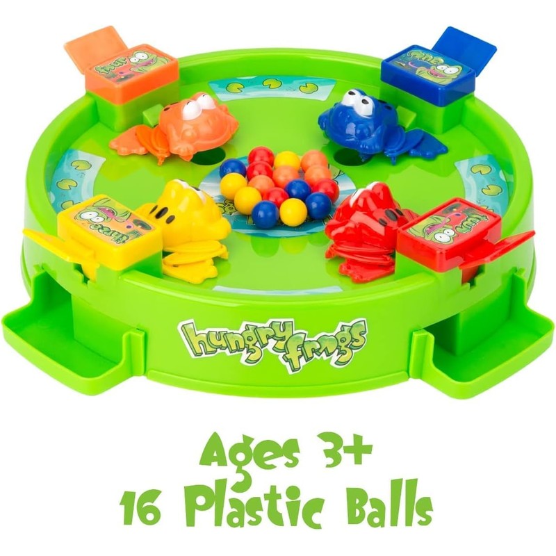 Toyrific | Hungry Frogs, Complete Classic Family Board Game, Interactive