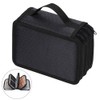 Large Capacity Colored Pencil Storage Case Multi-Layer Pencil Case with